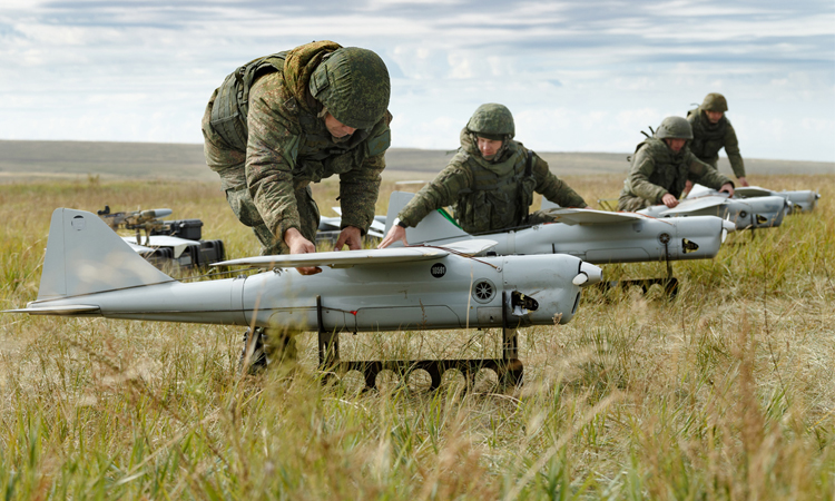 Russian drones and glide bombs stretch Ukraine front