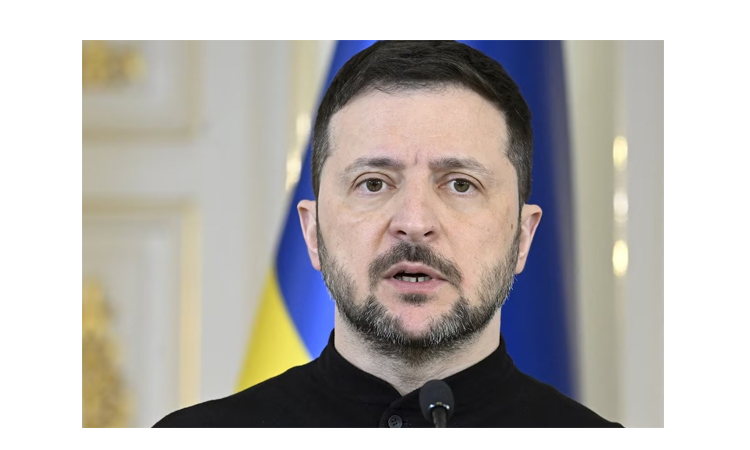 Zelensky says must 'push Putin' to stop strikes, halt invasion