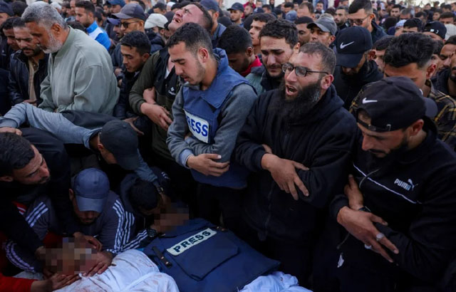 Journalist killed, evacuation calls issued as Israel presses Gaza offensive