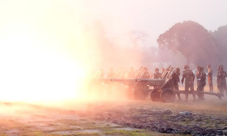 Army starts Independence Day with 31-gun-salute