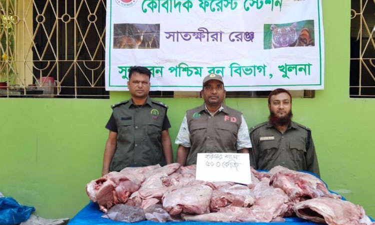 50 kg of venison seized from Sundarbans
