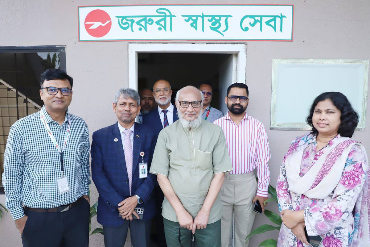 Biman opens emergency medical centre at its HQ