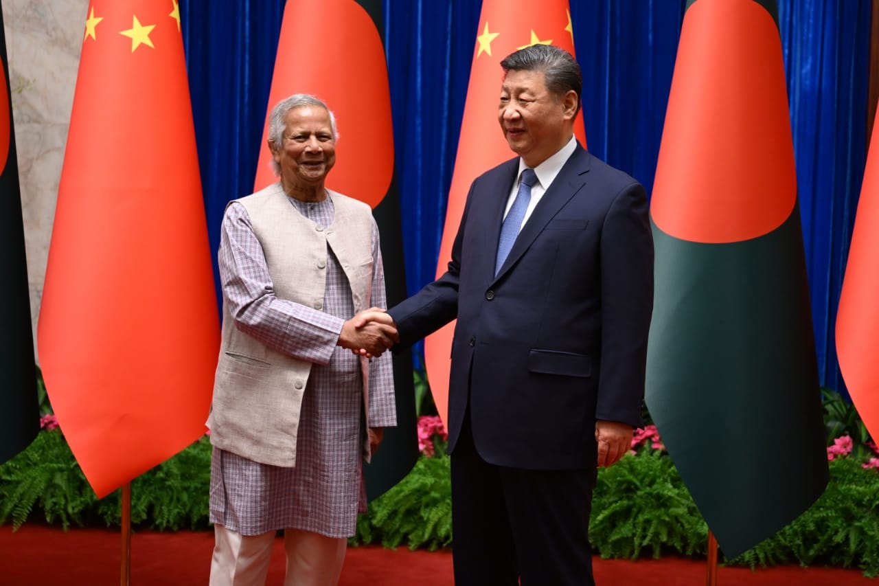 Chief Adviser holds talks with Chinese President