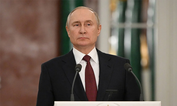 Putin suggests 'transitional administration' for Ukraine under UN