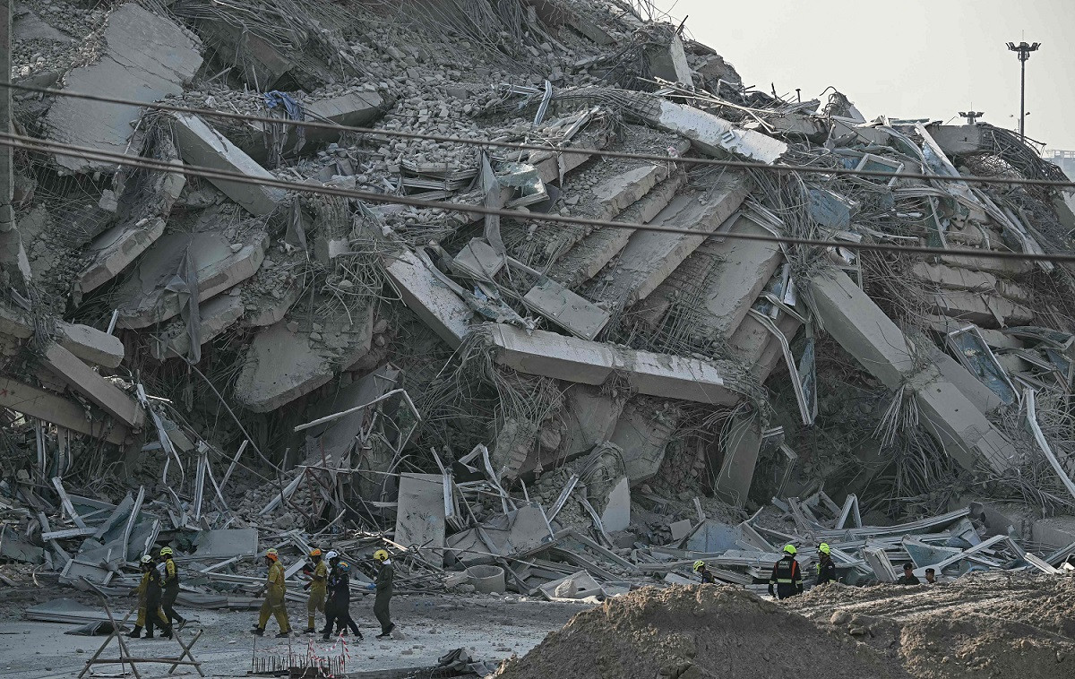 At least three confirmed killed in Thai quake building collapse: deputy PM