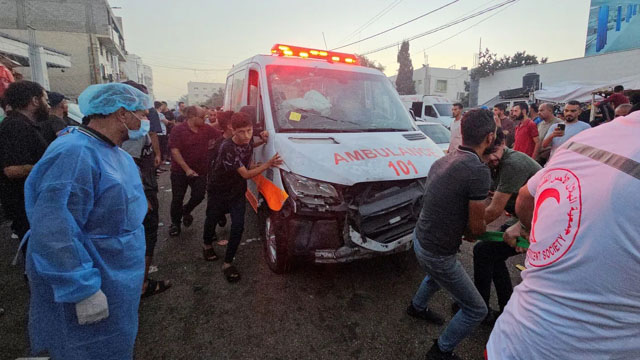 Israeli military admits to shooting at ambulances