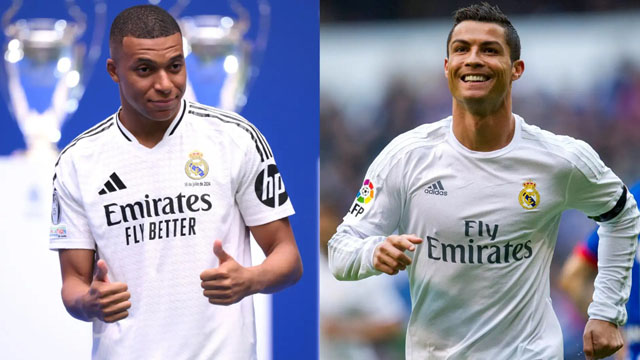 'Special' to equal Ronaldo's Real Madrid goal record, says Mbappe