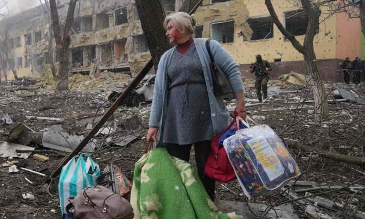 Ukraine accuses Russia of 'war crime' with military hospital strike