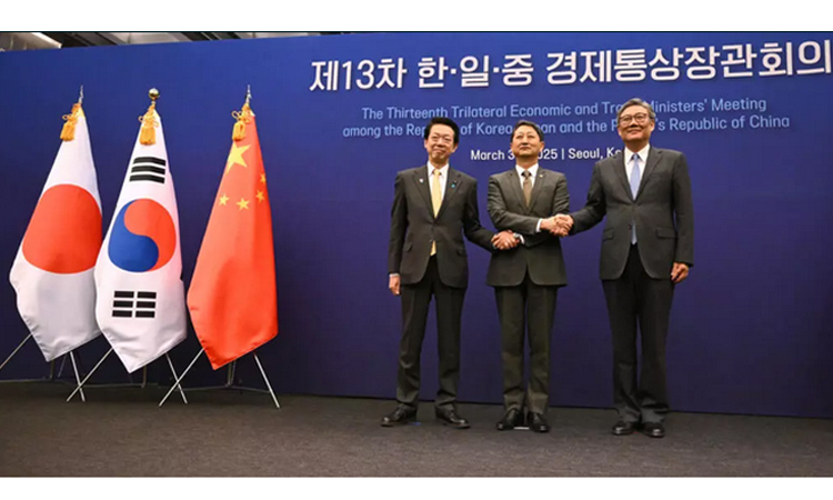 China, South Korea and Japan agree to strengthen free trade