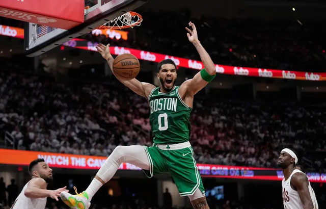 Celtics and Thunder roll on, Lakers top Memphis in NBA playoff push
