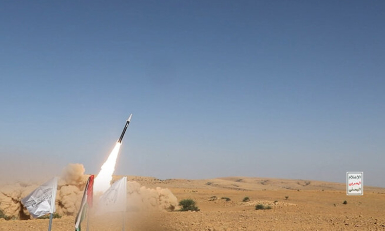 Israeli army says intercepts missile fired from Yemen