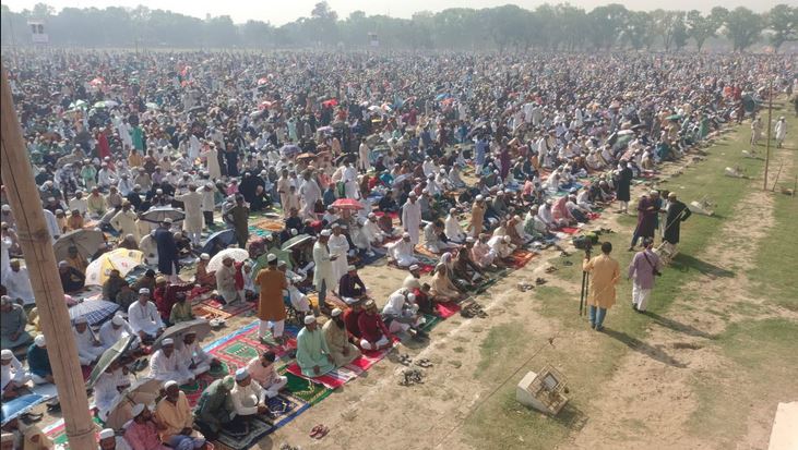 Eid Jamaat held at largest Gor-e-Shahid Boro Maidan