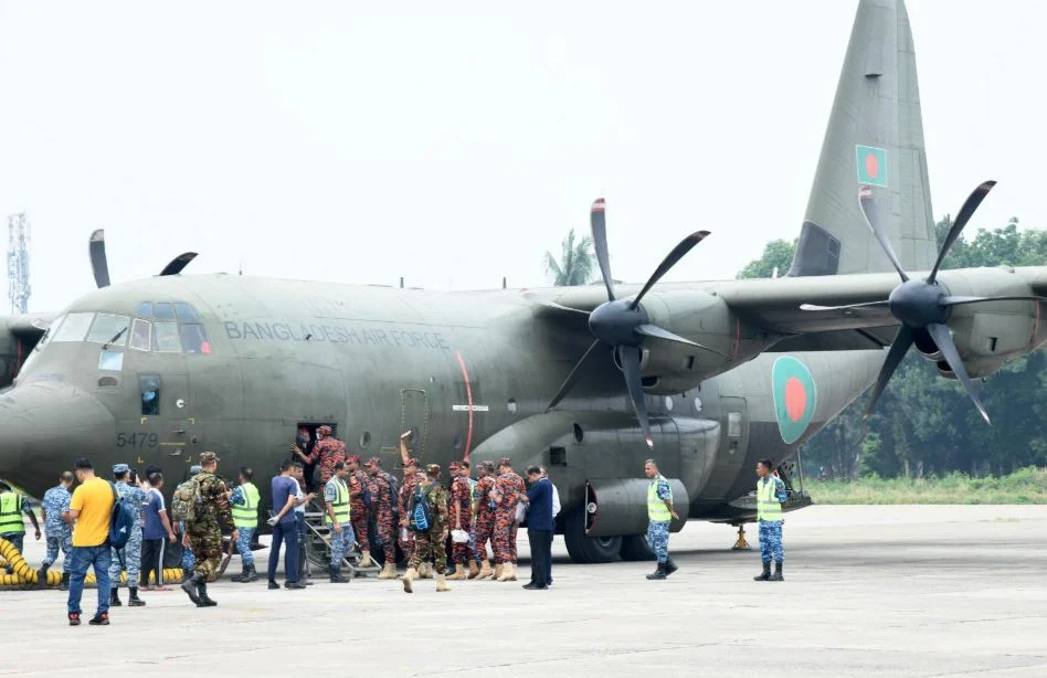 55 member Bangladesh rescue, medical team reaches Nay Pyi Taw