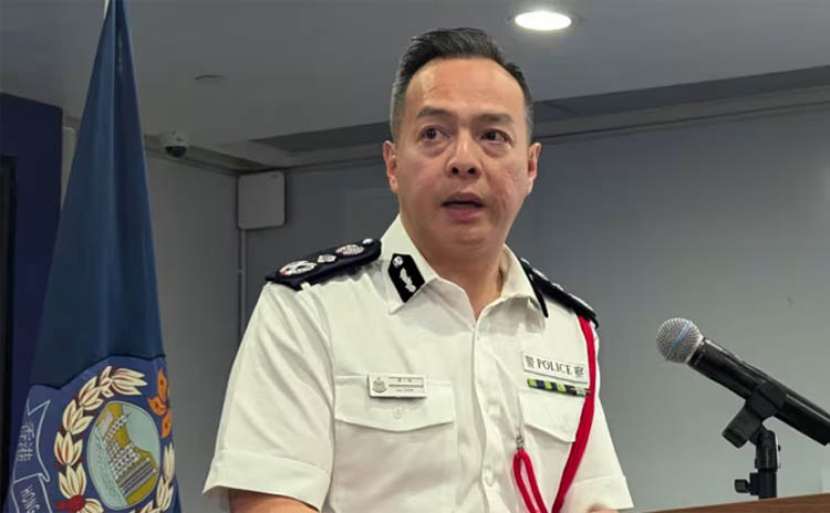 Hong Kong's new police chief stresses national security despite US sanctions