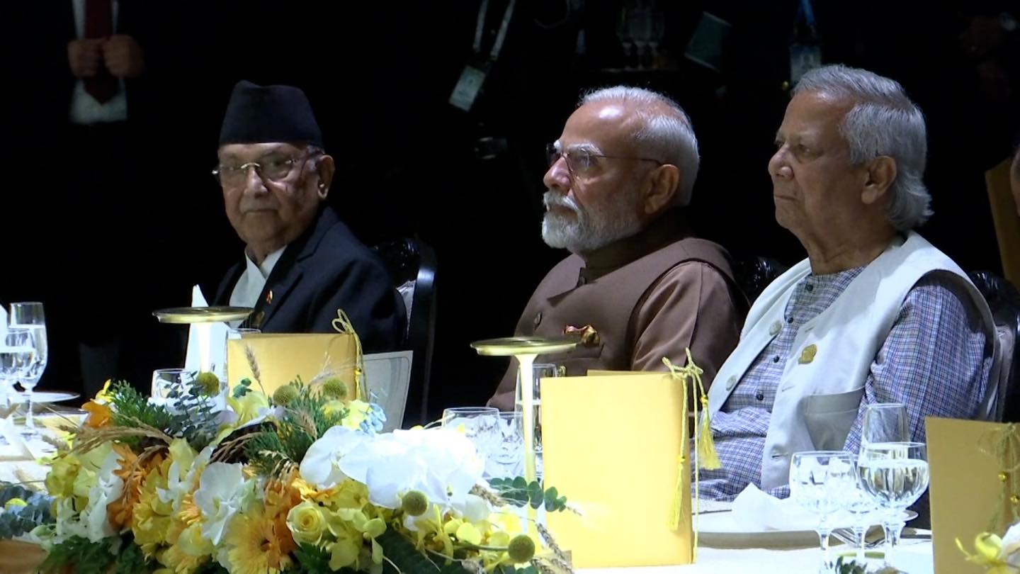 CA, Modi, other leaders join official dinner of BIMSTEC Summit