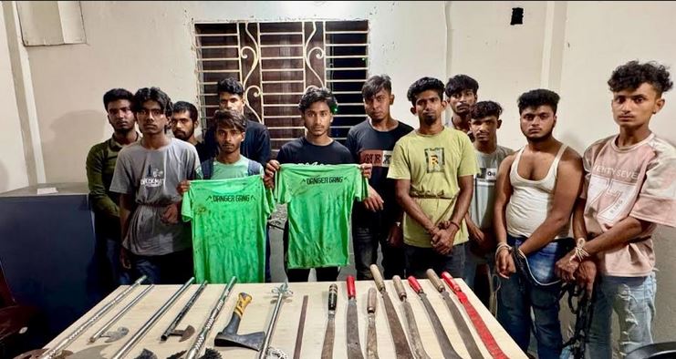341 held in joint operations between March 27 & April 2
