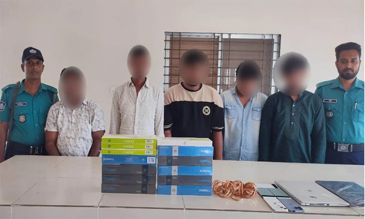 Five held with illegal goods worth Tk 1.60cr in Ctg
