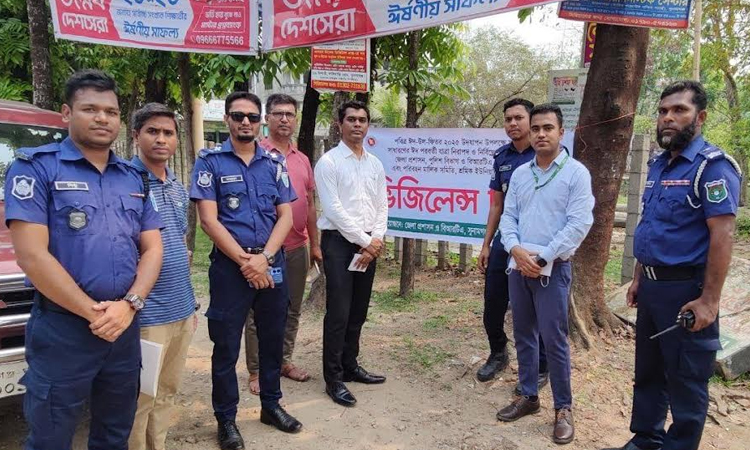 Mobile court fines 14 vehicles in Sunamganj 