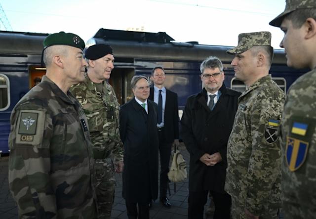 Zelensky hails 'tangible progress' from talks with French, UK military chiefs