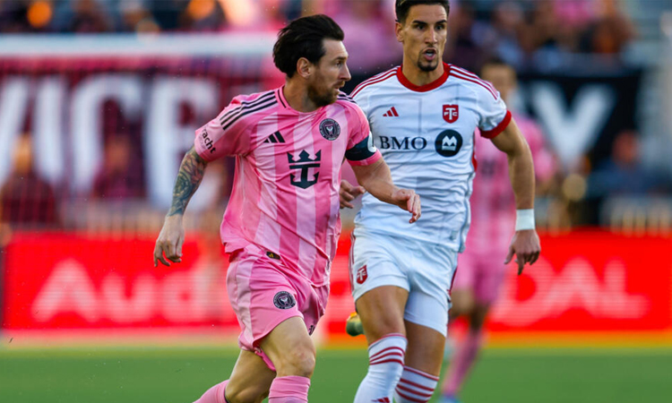 Messi on target but Miami held by lowly Toronto