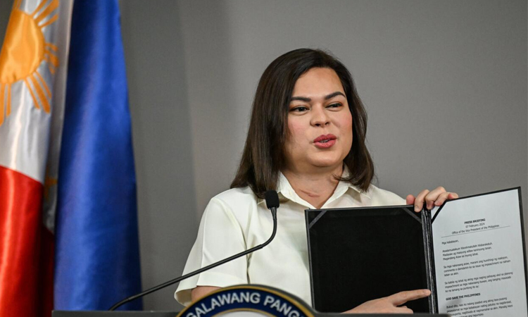 Sara Duterte back in Philippines after month with detained father