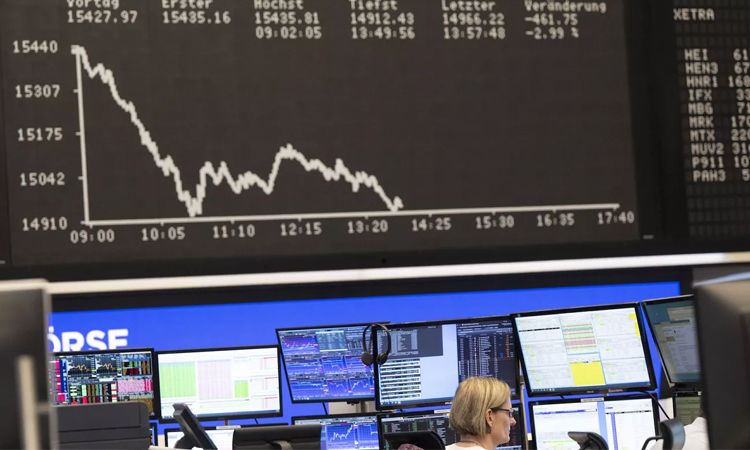 European stocks crash at open; Frankfurt down 10%