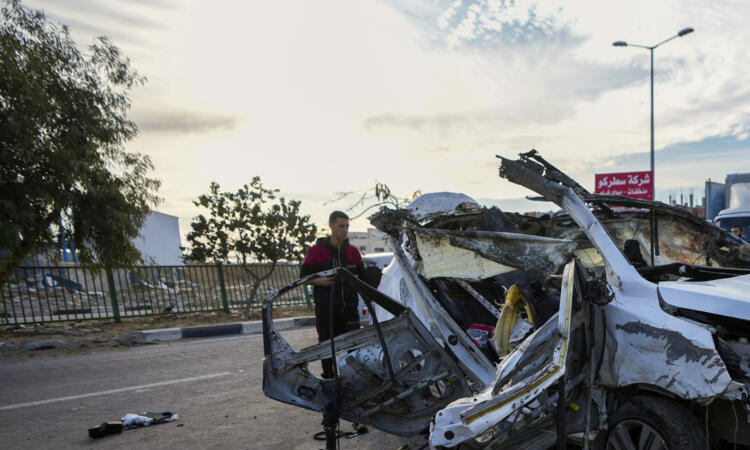 Gaza rescuers say 19 killed in Israeli strikes overnight