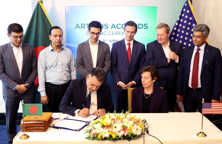 Bangladesh inks ‘Artemis Accords' with NASA 