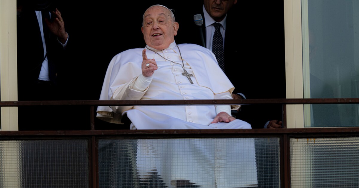 Pope's voice, mobility improves as recovers from pneumonia