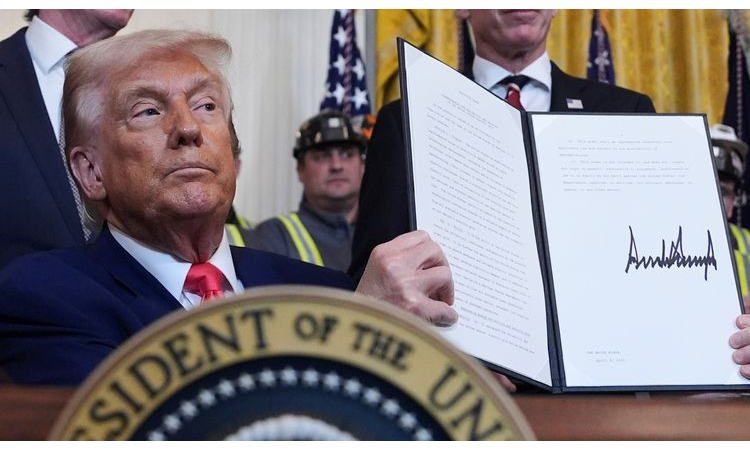 Trump's new tariffs take effect, with 104% on Chinese goods