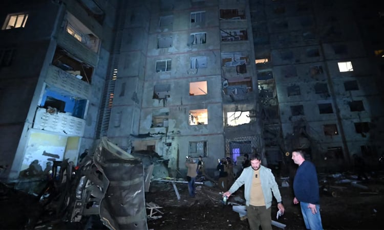 Russian attacks wound 21 overnight, Ukraine says