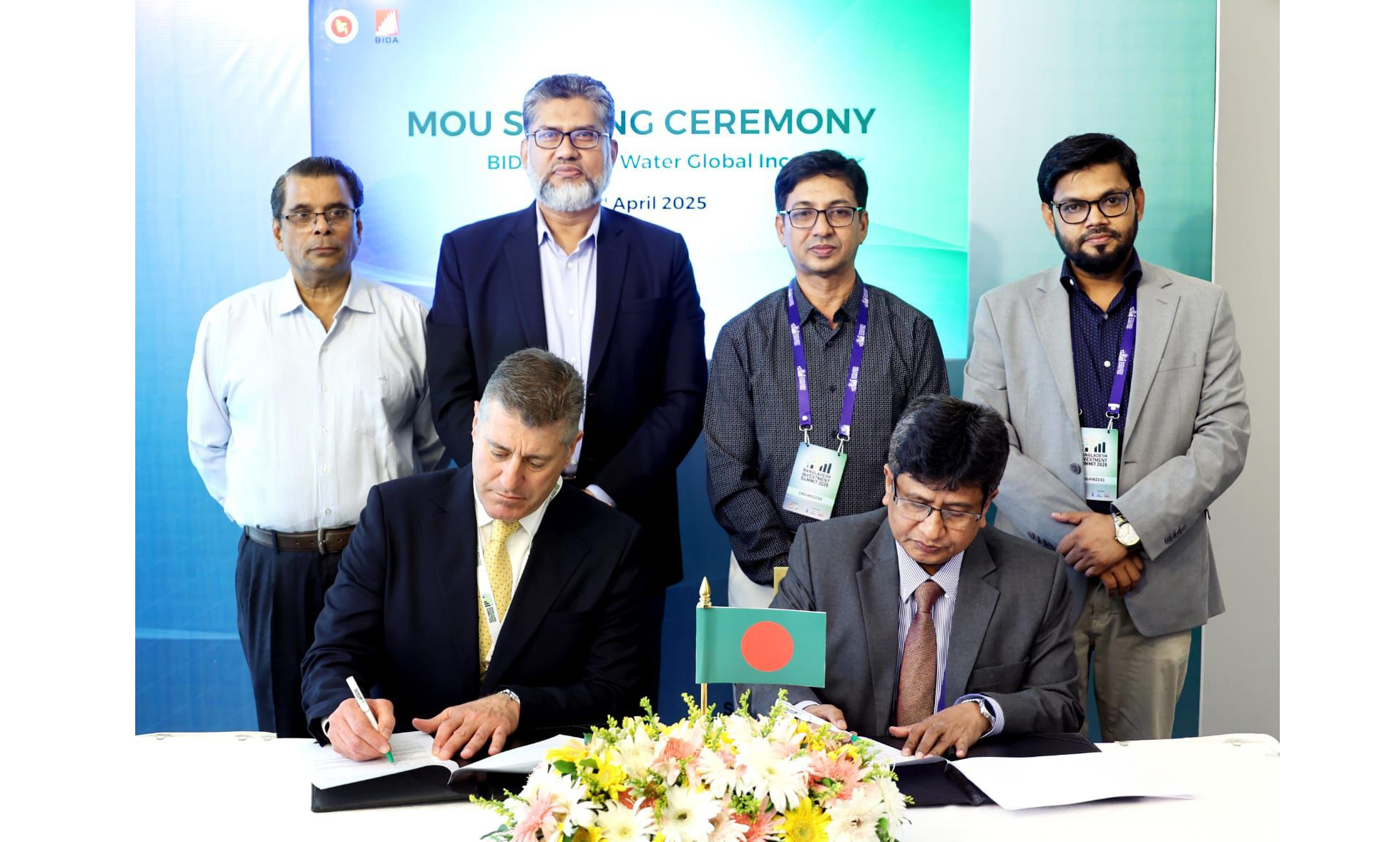 BIDA inks MoU with Canada-based Quest Water Global Inc.