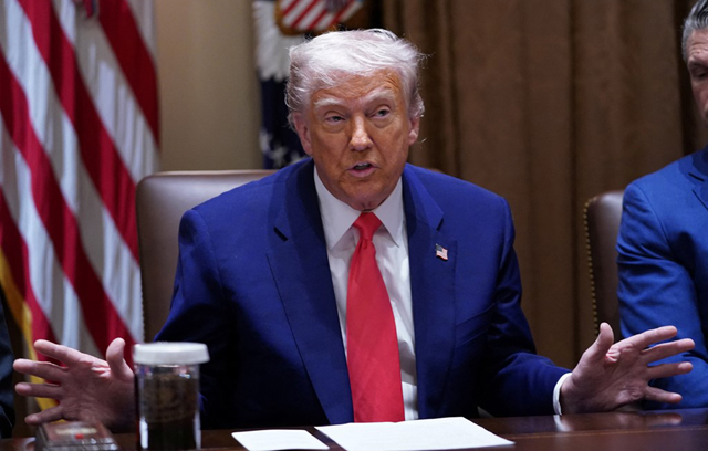 Trump admits trade war 'cost' as markets hit