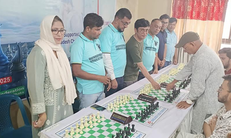 Open rapid rating chess held