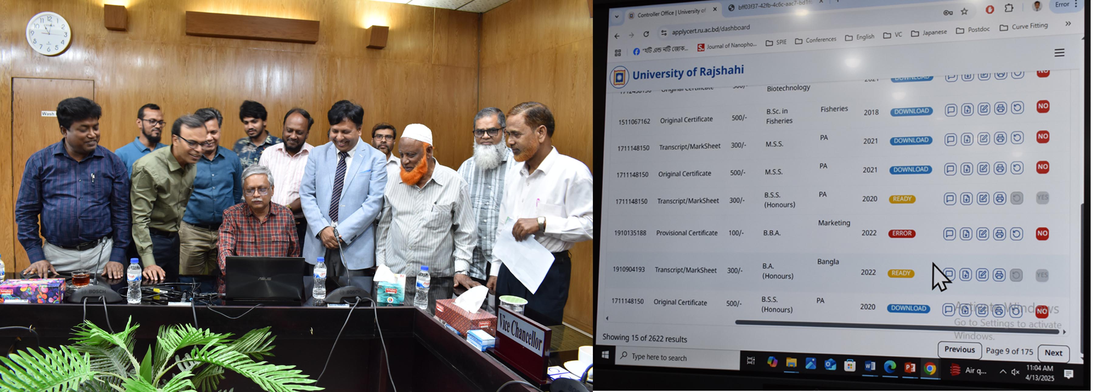 RU modernizes certificate issuing process