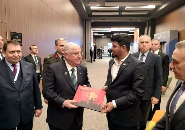 Adviser Mahfuj Alam meets Turkish Defense Minister