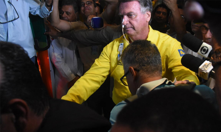 Brazil ex-president Bolsonaro surgery ends 'with success'