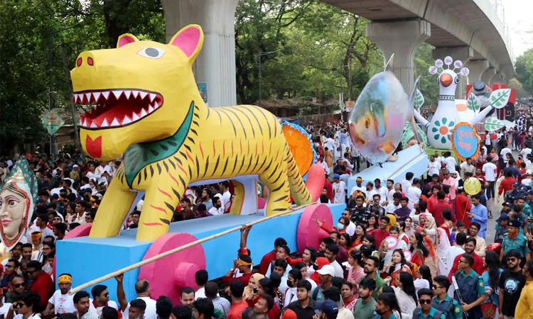 Pahela Baishakh  being celebrated