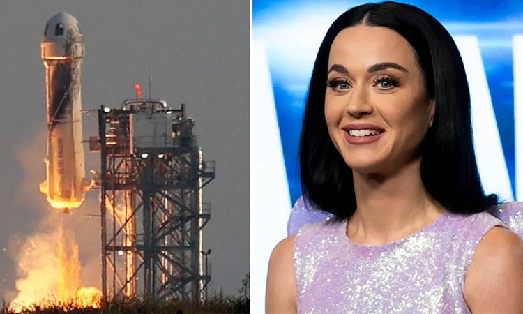 Katy Perry set to roar into space on all-female flight