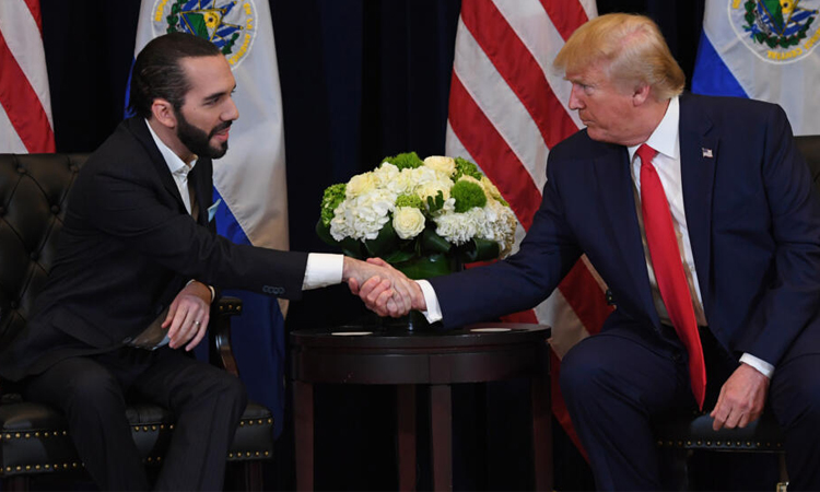 Trump hosts El Salvador's Bukele, key ally in anti-migrant push