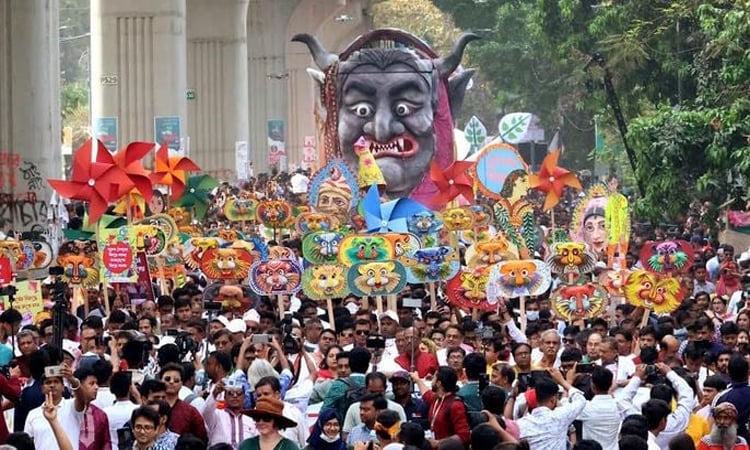 ‘Pahela Baishakh’ celebrated in city with festivity 