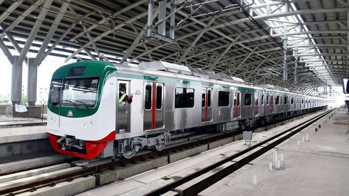 95% construction work of MRT Line-1 depot completed 
