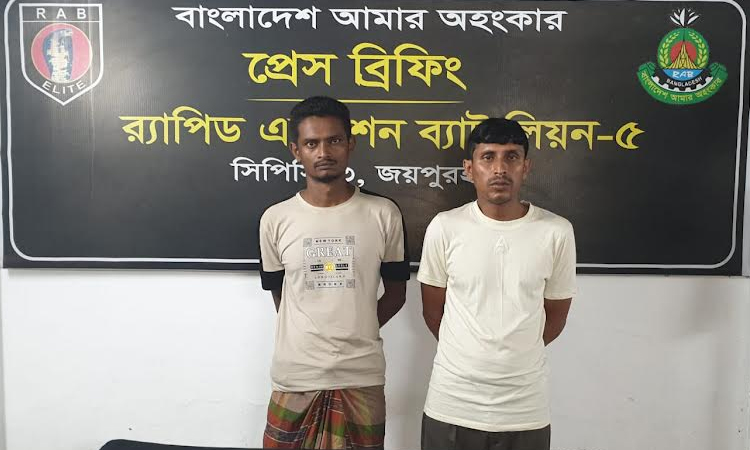 Two drug dealers held with phensedyl in Joypurhat