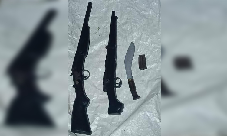 Illegal firearms seized from Juba League leader's home in Cumilla