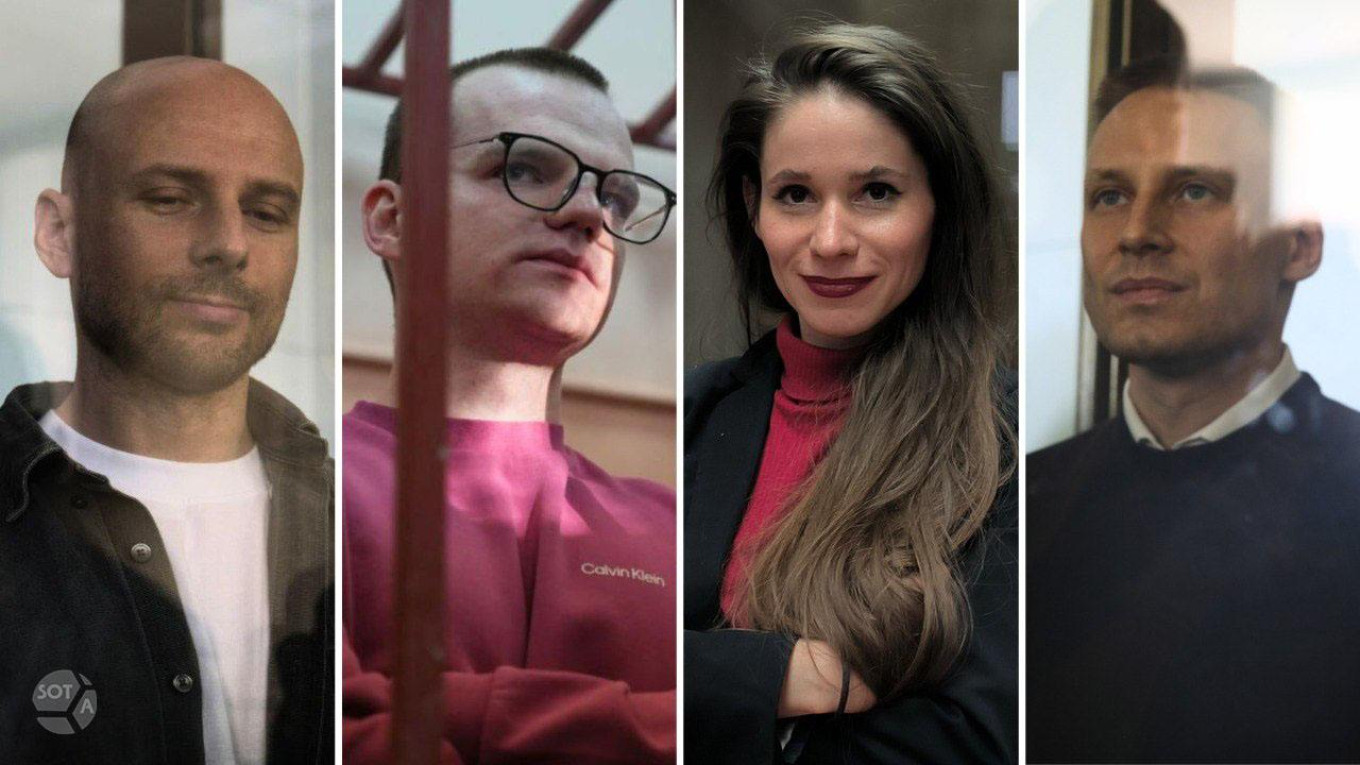 Russia sentences four journalists to 5 years, 6 months for associating with Navalny: AFP