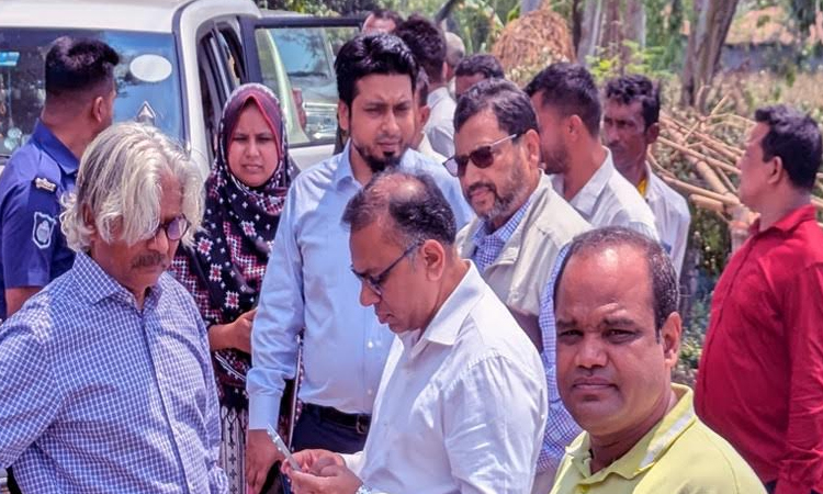 Teesta char area inspected for construction site of Chinese-funded hospital