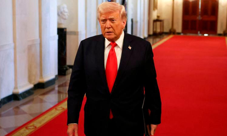 Trump says ball in China's court on tariffs