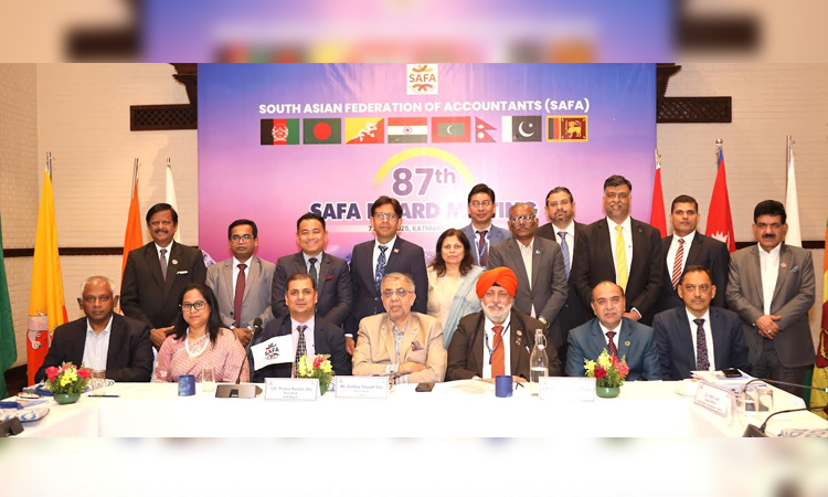 ICAB delegates attend SAFA board meeting,SAFA Conference in Nepal