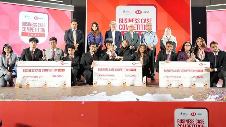 HSBC, BRAC Business School announce ‘Business Case Competition 2025’ winners