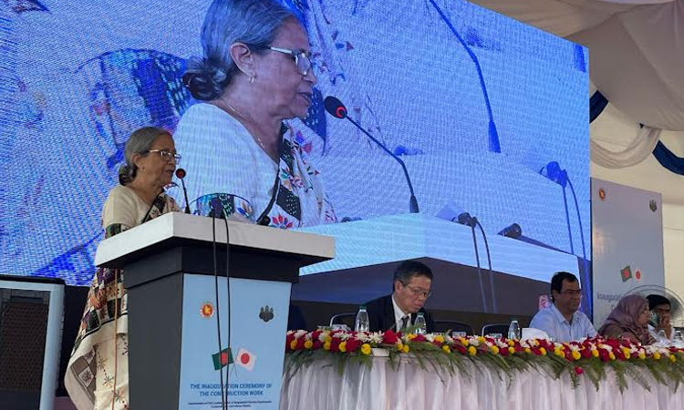 Farida inaugurates construction of modern fish landing centre in Cox’s Bazar 